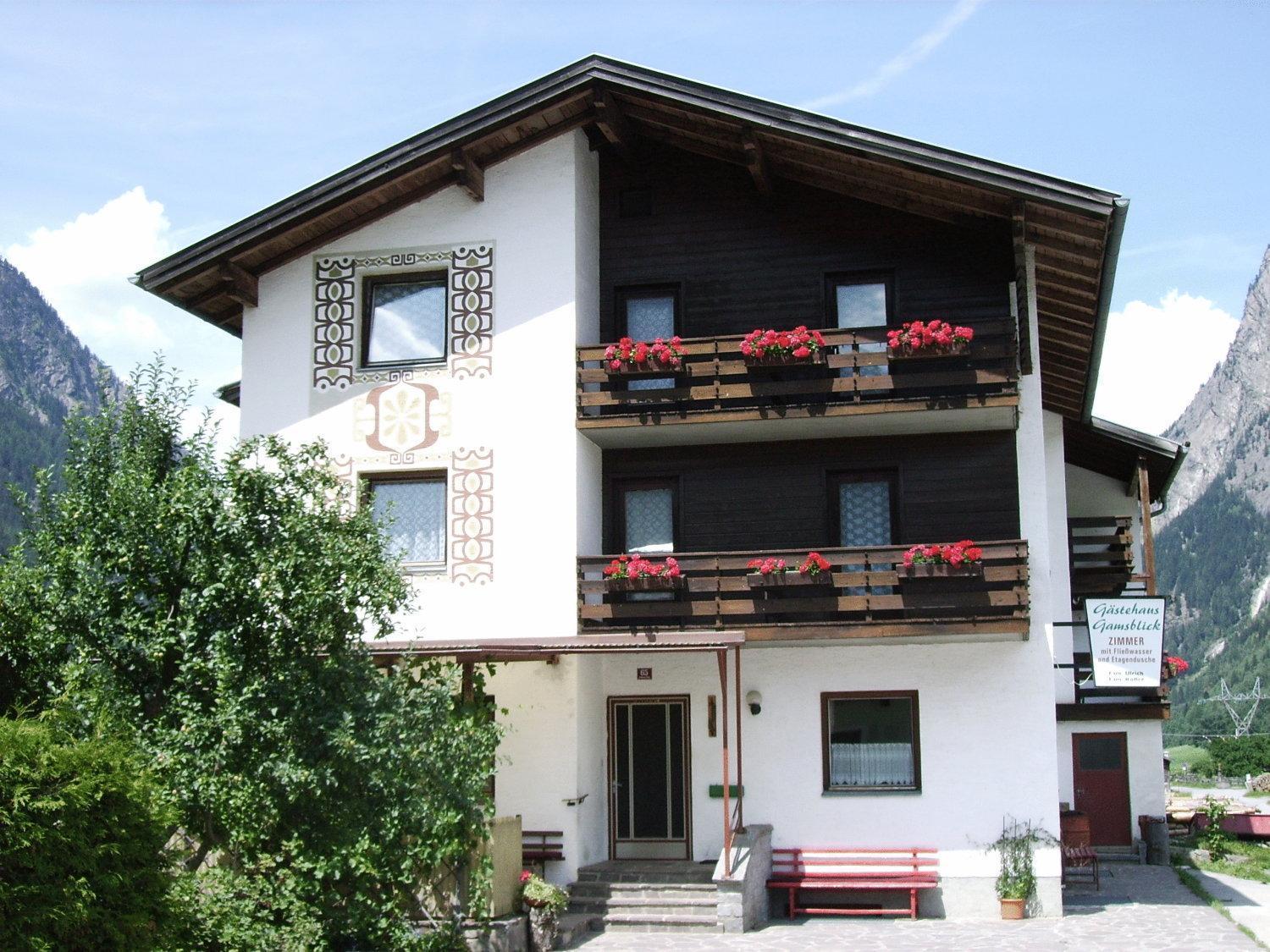 Haus Gamsblick Hotel Umhausen Eksteriør billede